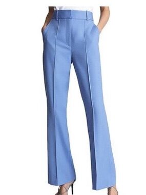 Reiss Cora Wide Leg Wool-Blend Trousers